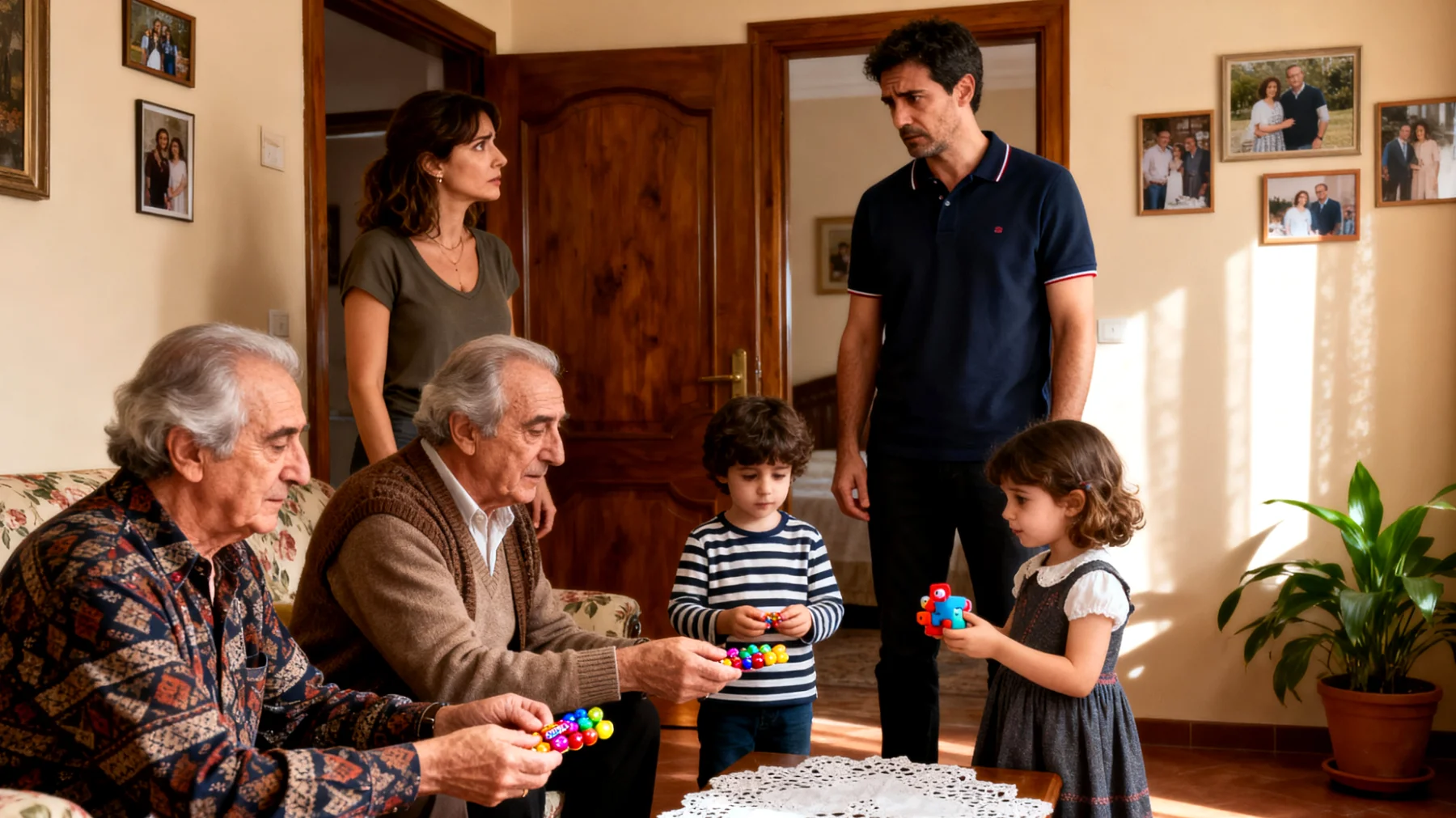 I nonni che accudiscono regolarmente i nipoti bambini tendono a essere eccessivamente permissivi, cedendo a ogni richiesta e capriccio per paura di perdere il loro affetto o di essere visti come 'cattivi'. Questo crea confusione nei bambini rispetto alle regole familiari e genera tensioni con i genitori che cercano di mantenere una linea educativa coerente."