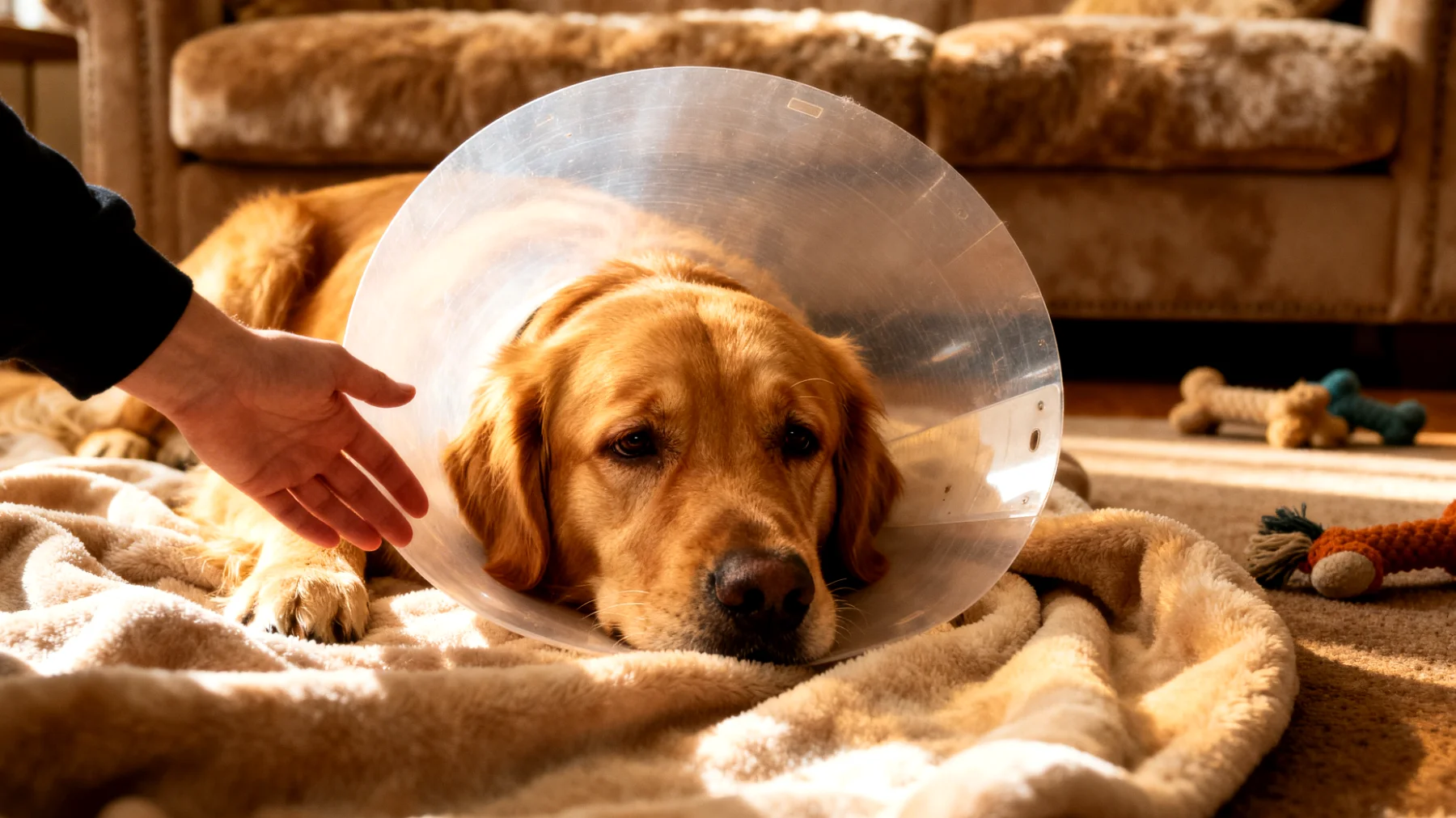 Hunde zeigen nach einer Kastration oft Verhaltensänderungen und benötigen eine angepasste Routine, um sich schnell zu erholen und Stress während der Heilungsphase zu minimieren"